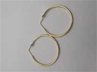 Orecchini Domar Donna Cerchi argento 925 lisci in Argento ORAR-440-280